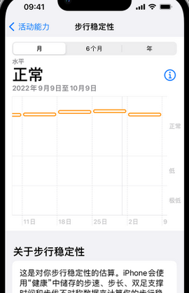 昌都iPhone手机维修如何在iPhone开启'步行稳定性通知'