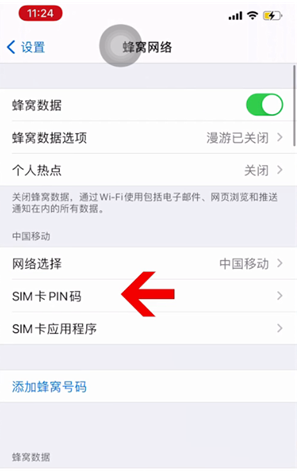 昌都苹果14维修网分享如何给iPhone14的SIM卡设置密码 