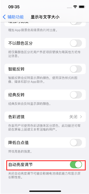 昌都苹果15维修店分享iPhone 15 Pro系列屏幕亮度 